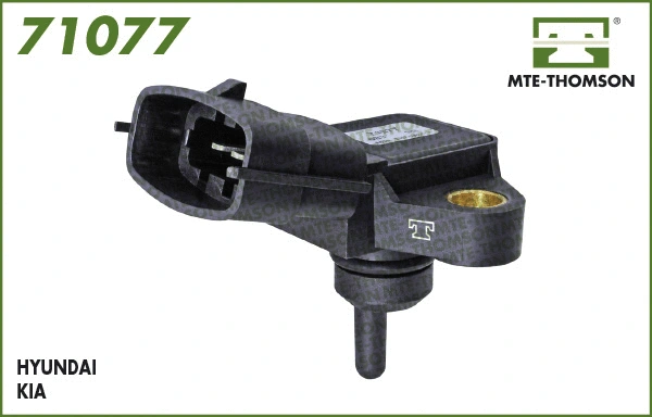 Capteur, pression du tuyau d'admission MTE-THOMSON 71077