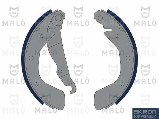 Jeu de mâchoires de frein AKRON-MALÒ 1390229