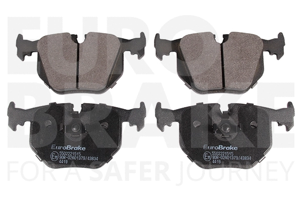 Kit de plaquettes de frein, frein à disque EUROBRAKE 5502221515