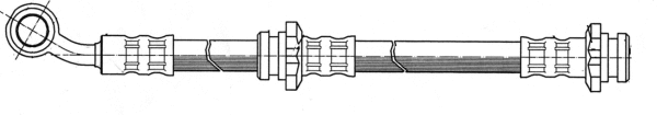 Flexible de frein CEF 510876