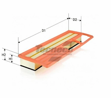 Filtre à air TECNECO FILTERS AR9628PMS