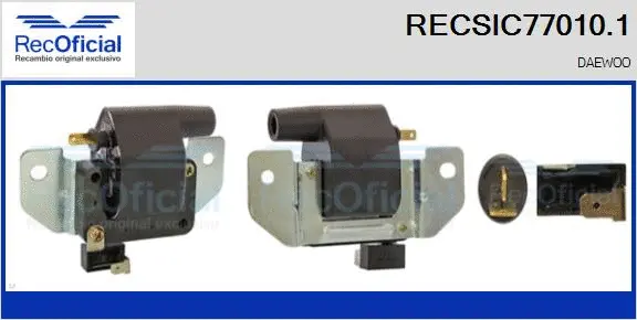 Bobine d'allumage RECOFICIAL RECSIC77010.1