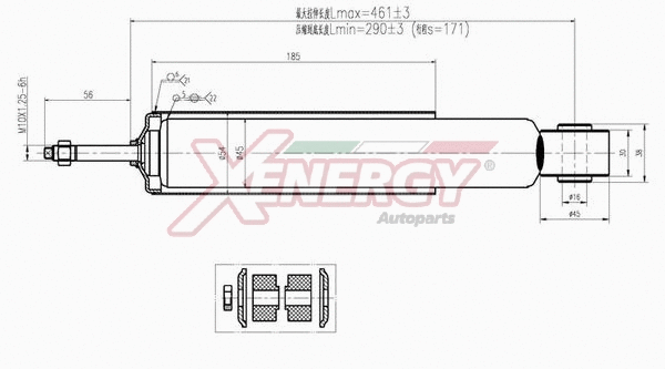 Amortisseur AP XENERGY X223344