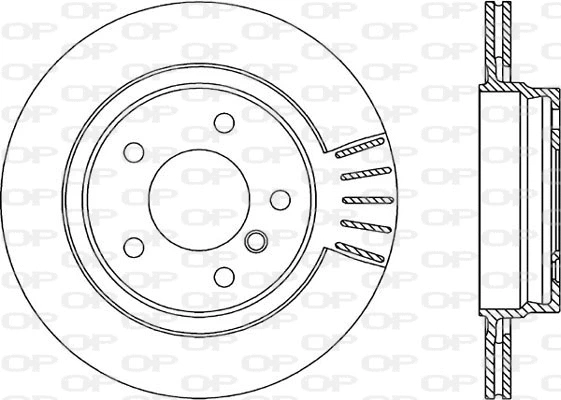 Disque de frein OPEN PARTS BDR1758.20