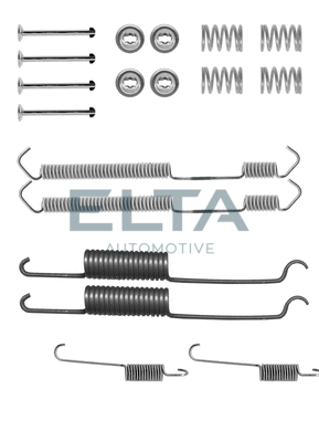 Kit d'accessoires, mâchoire de frein ELTA AUTOMOTIVE EA8081