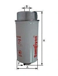 Filtre à carburant SAMPIYON FILTER CS 0084 M MB