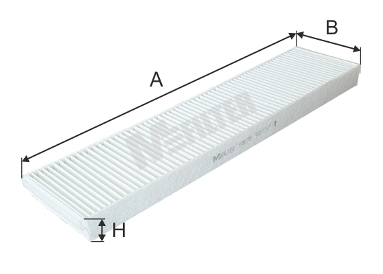 Filtre, air de l'habitacle MFILTER K 9175