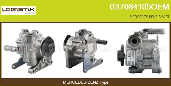 Pompe hydraulique, direction LGK 037084105OEM