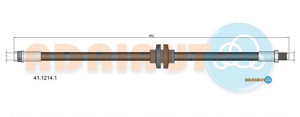Flexible de frein ADRIAUTO 41.1214.1