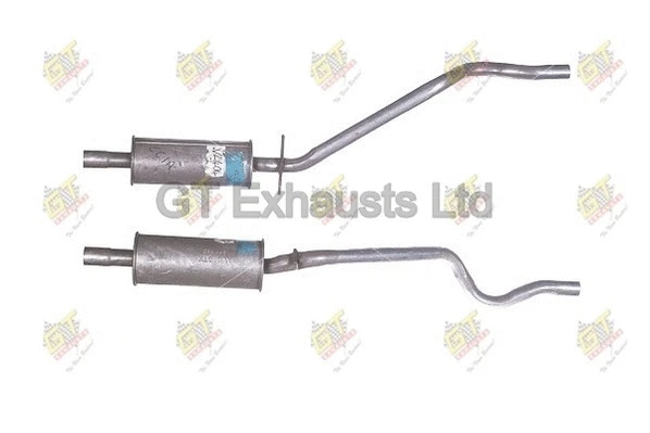 Silencieux central GT Exhausts GVL404