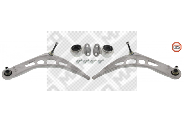 Jeu de bras, suspension de roue MAPCO 53676HPS