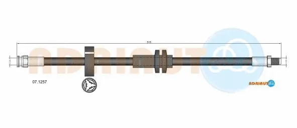 Flexible de frein ADRIAUTO 07.1257