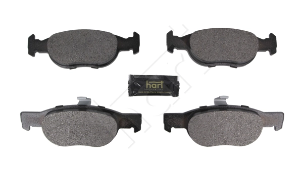 Kit de plaquettes de frein, frein à disque HART 248 932