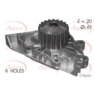 Pompe à eau, refroidissement du moteur APEC AWP1140