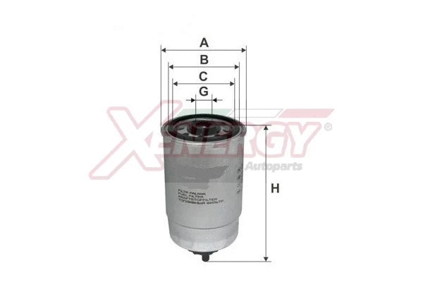 Filtre à carburant AP XENERGY X157107