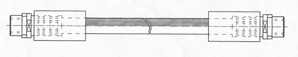 Flexible de frein CEF 511643