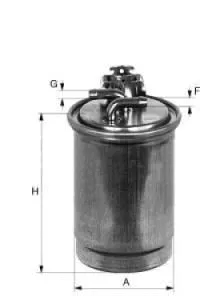 Filtre à carburant UNIFLUX FILTERS XN309