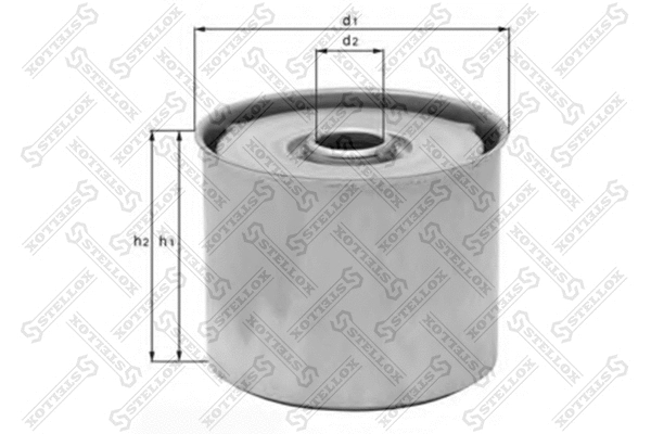 Filtre à carburant STELLOX 21-00024-SX