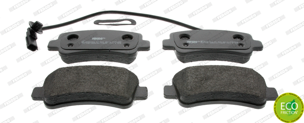 Kit de plaquettes de frein, frein à disque FERODO FVR4348
