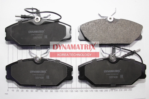 Kit de plaquettes de frein, frein à disque DYNAMATRIX DBP406