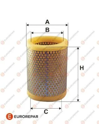 Filtre à air EUROREPAR 1612867180