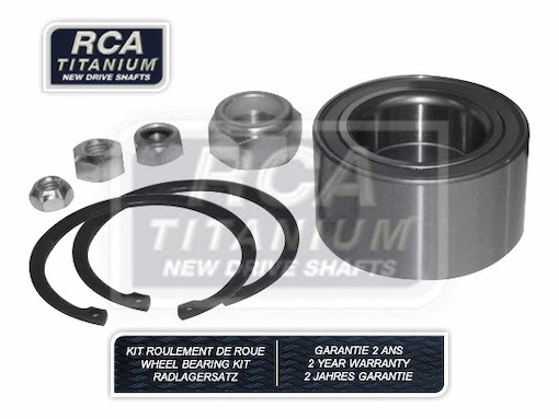 Kit de roulements de roue RCA FRANCE RCAK1519