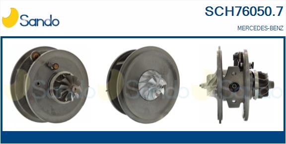 Groupe carter, turbocompresseur SANDO SCH76050.7