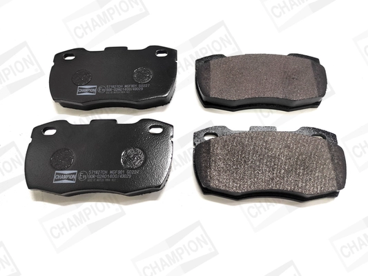 Kit de plaquettes de frein, frein à disque CHAMPION 571827CH
