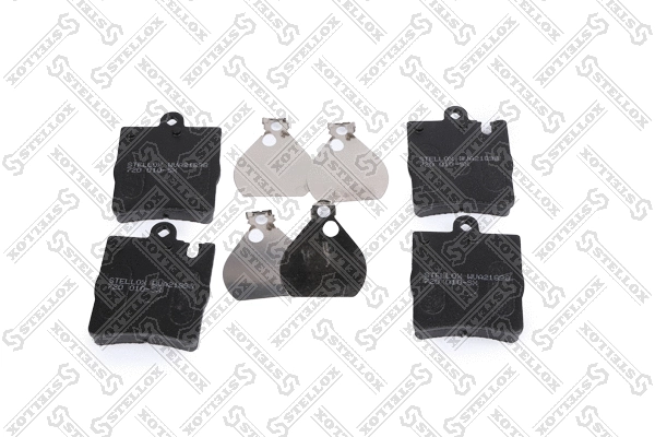 Kit de plaquettes de frein, frein à disque STELLOX 720 010-SX