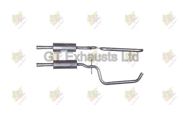 Silencieux central GT Exhausts GVW614