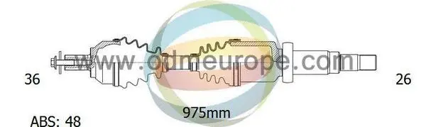 Arbre de transmission 4X4 ESTANFI EST-18-152231