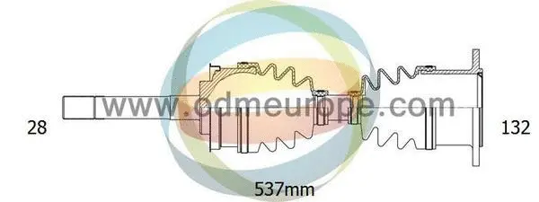 Arbre de transmission 4X4 ESTANFI EST-18-082850
