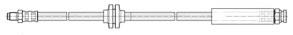 Flexible de frein CEF 512512