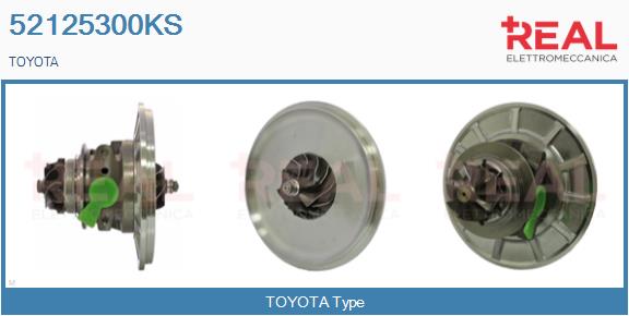 Groupe carter, turbocompresseur REAL 52125300KS