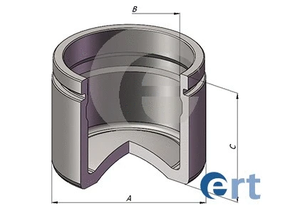 Piston, étrier de frein ERT 151199-C