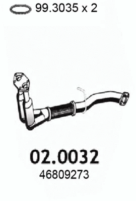 Catalyseur ASSO 02.0032