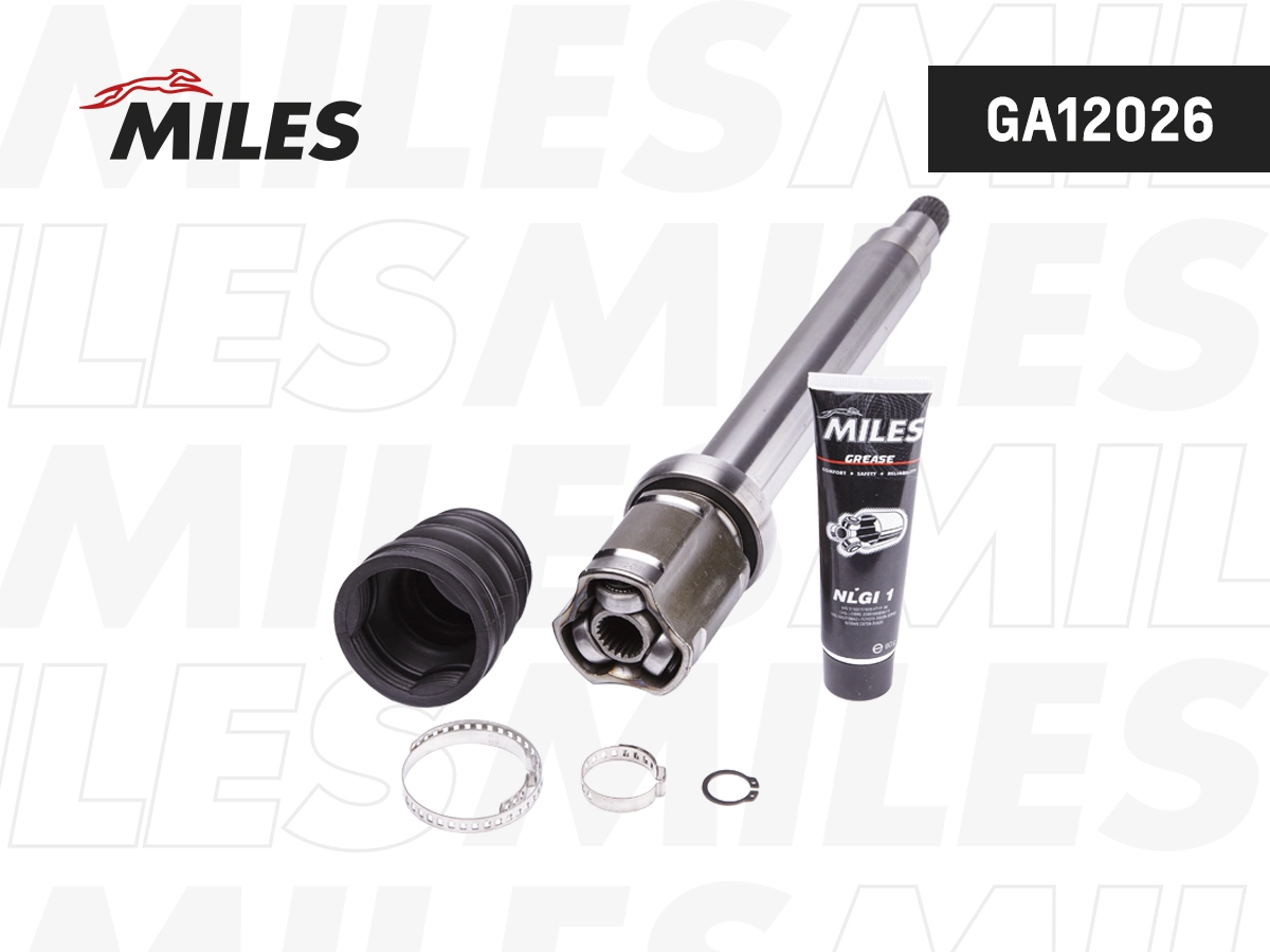 Jeu de joints, arbre de transmission MILES GA12026