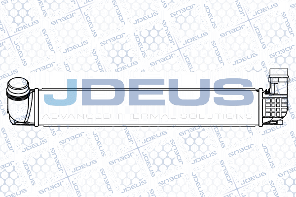 Refroidisseur d'air de suralimentation JDEUS 823M90A