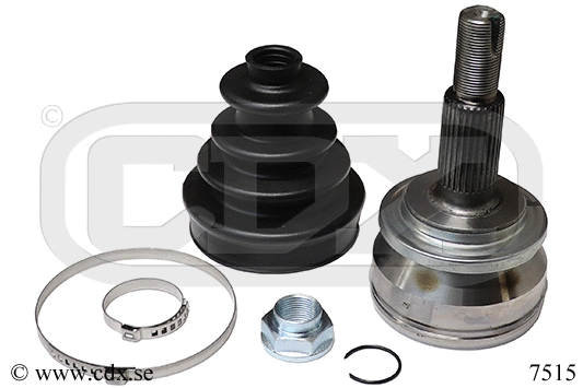 Jeu de joints, arbre de transmission CDX 7515