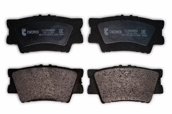 Kit de plaquettes de frein, frein à disque CWORKS C122R0002