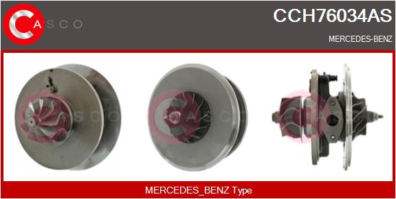 Groupe carter, turbocompresseur CASCO CCH76034AS