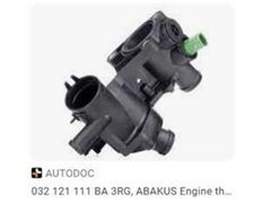 Thermostat, liquide de refroidissement ZPY 032121111BA
