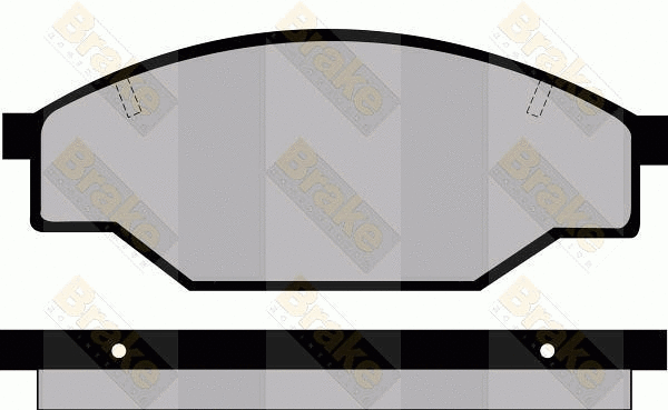 Kit de plaquettes de frein, frein à disque Brake ENGINEERING PA473