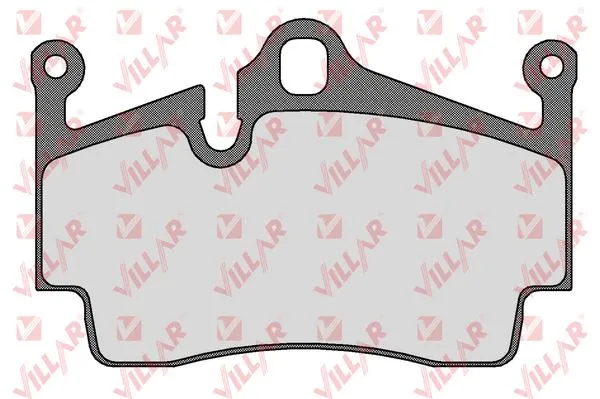 Kit de plaquettes de frein, frein à disque VILLAR 626.1583