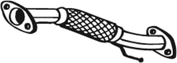 Tuyau d'échappement KLOKKERHOLM 700-199
