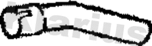 Tuyau d'échappement KLARIUS 110288