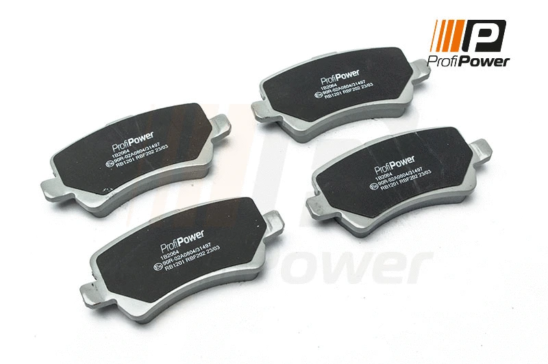Kit de plaquettes de frein, frein à disque ProfiPower 1B2064