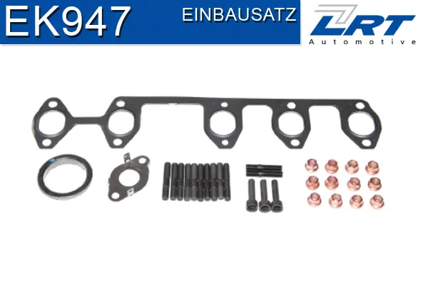Kit de montage, Collecteur des gaz d'échappement LRT EK947