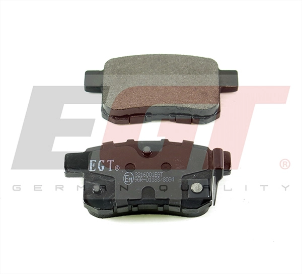 Kit de plaquettes de frein, frein à disque EGT 321600iEGT