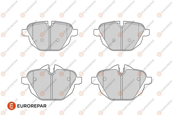 Kit de plaquettes de frein, frein à disque EUROREPAR 1686274280
